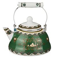 Чайник эмалированный 3 л 934-325 зеленый