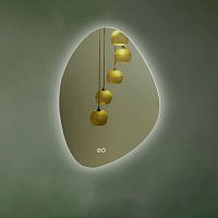 Зеркало Порту 50х70 С LED подсветкой, функция антизапотивания, диммер, ПВХ корпус