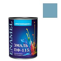 Эмаль Простокрашено голубой БАУ 1,8 кг (9982)