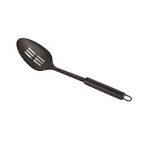 Ложка с отверстиями Mallony Classico Nero из нержав стали черный non-stick раб часть арт.105269