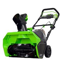 Снегоуборщик аккумуляторный GreenWorks 40В VT 51см б/щ (без АКБ и ЗУ) 2600007