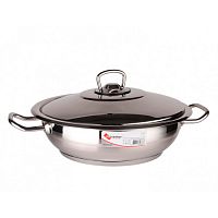 Кастрюля низкая 8.5 л Hascevher Gastro (32*12/дно d23.5см)/3TTCLK0932001 арт.1.212