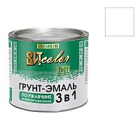 Грунт-эмаль по ржавчине 3 в 1 ВИТcolor белая 2,6 кг