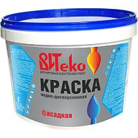 Краска ВИТеко ВАК-25 фасадная супербелая 2,5 кг