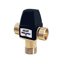 Клапан смесительный Ogint Ду20 Ру10 р/р Kvs2.12 30-65C т/стат лат выход нижний