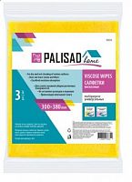 PALISAD САЛФЕТКИ ВИСКОЗНЫЕ УНИВЕРСАЛЬНЫЕ 300X380 ММ, 3 ШТ., HOME 923215