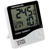 Термометр-гигрометр цифровой Homestar HS-0108 104303