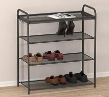 ЗМИ ПОДСТАВКА ДЛЯ ОБУВИ "ВЕРОНА 24" (VERONA 24 SHOE RACK) ГРАФИТ ПДОВ24 ГР