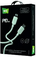 MORE CHOICE (4620202554581) K83IA 2М USB 3.0A PD 27W ДЛЯ LIGHTNING NG 8-PIN -2 М , ЧЕРНЫЙ