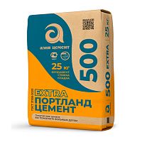Цемент Азия Цемент II/А-П 42,5Н (ГОСТ31108-2020) (М-500) 25кг (поддон 64 шт.) EXTRA