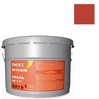 Эмаль ПФ-115 EMPILS Эконом красный 20 кг (2527)