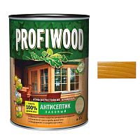 Антисептик лаковый PROFIWOOD атмосферостойкий алкидный тик 0,7 кг (0797)