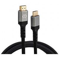 DIGMA КАБЕЛЬ АУДИО-ВИДЕО HDMI (M)/HDMI (M) 2М. ФЕРРИТ.КОЛЬЦА ПОЗОЛОЧ.КОНТ. ЧЕРНЫЙ (D-HDMI-2FF-V2.1-2M)
