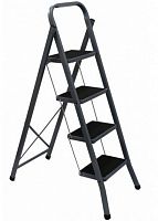 ZALGER 9910-4 JET BLACK 4 CТ С КОВРИКОМ СТАЛЬ