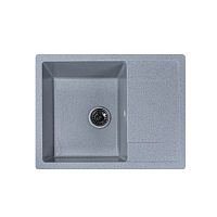 Мойка GranAlliance G-25 (645х505мм) серая с сифоном