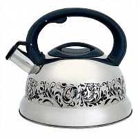 Чайник со свистком 3 л Webber BE-0520 из нержавеющей стали меняет цвет при закипании (12)