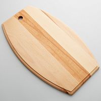 Доска разделочная из бука 400 x 250 x 15 см Delta Бочка Б-40 (10)