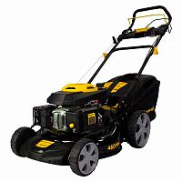 Газонокосилка бензиновая Champion LM4630 3 кВт, травосборник 60л, ширина 460мм, 25-75 мм, 33,5 кг