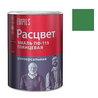 Эмаль универсальная Расцвет зеленый 0,9 кг (7125)