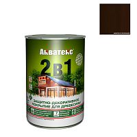 Защитно-декоративное покрытие для древесины Акватекс текстурное покрытие палисандр 2,7 л (18124)