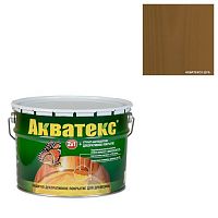 Защитно-декоративное покрытие для древесины Акватекс текстурное покрытие дуб 9 л
