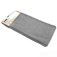 Тряпка для пола Рыжий кот M-02F-XL из микрофибры, цвет: серый, размер: 70*80 см 310298