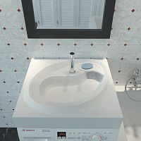 Умывальник над стиральной машиной Madera Ameli 60 (с кронштейнами)