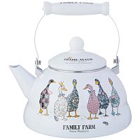 Чайник эмалированный Agness Family farm 3 л 934-627
