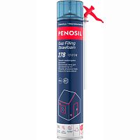 Пена монтажная бытовая всесезон. Penosil Gap Filling Strawfoam 278 650 мл.