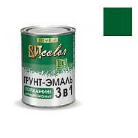 Грунт-эмаль по ржавчине 3 в 1 ВИТcolor зеленая 0,8 кг