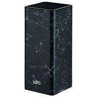 Подставка для ножей Lara Black LR05-106 квадрат слоты