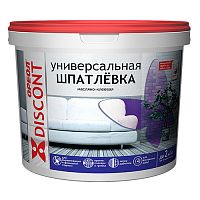Шпатлевка маслянно-клеевая Ореол Дисконт для внутренних работ 4 кг (7766)