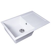 Мойка GranAlliance G-40 (765х490мм) молочная с сифоном