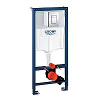Инсталляция Grohe Rapid SL 3в1 38772001 (квадр. клавиша хром)