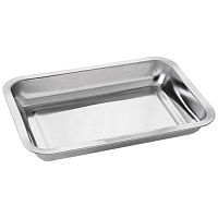Противень Mallony Domestico из нержавеющей стали, 31*21*4 см арт.108945