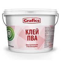 Клей ПВА строительный Grafics 5 кг