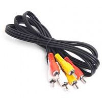 СИГНАЛ (33150) ШНУР 3RCA-3RCA, 1,5 М