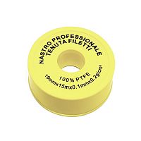 Фум-лента Profactor 19мм 0,1мм 15м 4531 желтая (400 штук)