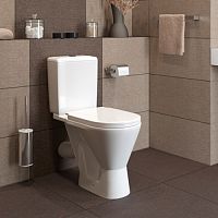 Унитаз-компакт Gesso Атлас home de luxе c 2-х уровневой армат., сиденьем микролифт и болтами крепл.