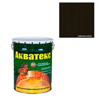 Защитно-декоративное покрытие для древесины Акватекс текстурное покрытие венге 0,8 л (18103)