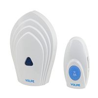 Звонок беспроводной VOLPE UDB-Q029W-R1T1-16S-80M-WH 16 мелодий, радиус 80 м (UL-00002405)