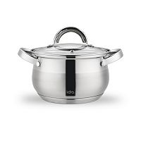 Кастрюля 3.9 л Lara Симфония LR02-462 20x12,5см 5-ти сл.индукционное капс.дно, все типы плит