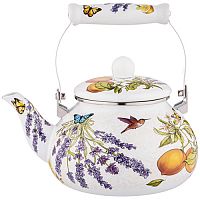 Чайник agness эмалированный, серия provence, 2,5 л, подходит для индукцион.плит 934-381