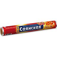 Фольга 29см х 10м в пленке "Саянская фольга" особо прочная (О10Пх35-Припэк) ФЛГ27564