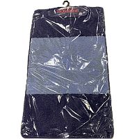 Коврик для ванной комнаты Zebra 2 предмета 60*100 Голубой