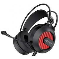OKLICK НАУШНИКИ С МИКРОФОНОМ ОКЛИК HS-L300G BLACK ЧЕРНЫЙ 2.2М МОНИТОРНЫЕ USB ОГОЛОВЬЕ (1796949)