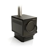 Печь отопительная Золушка 2016 антрацит 02600