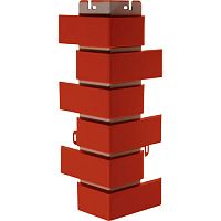 Наружный угол Альта Профиль кирпич клинкерный терракотовый 0,45 x 0,16 м