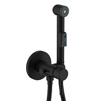 Смеситель встраиваемый с гигиеническим душем BALEAR black, арт. 13141BLB (1 упак. - 10 шт.)