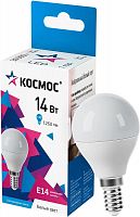 КОСМОС LKECLED14WGL45E1445 14W/E14/4500K